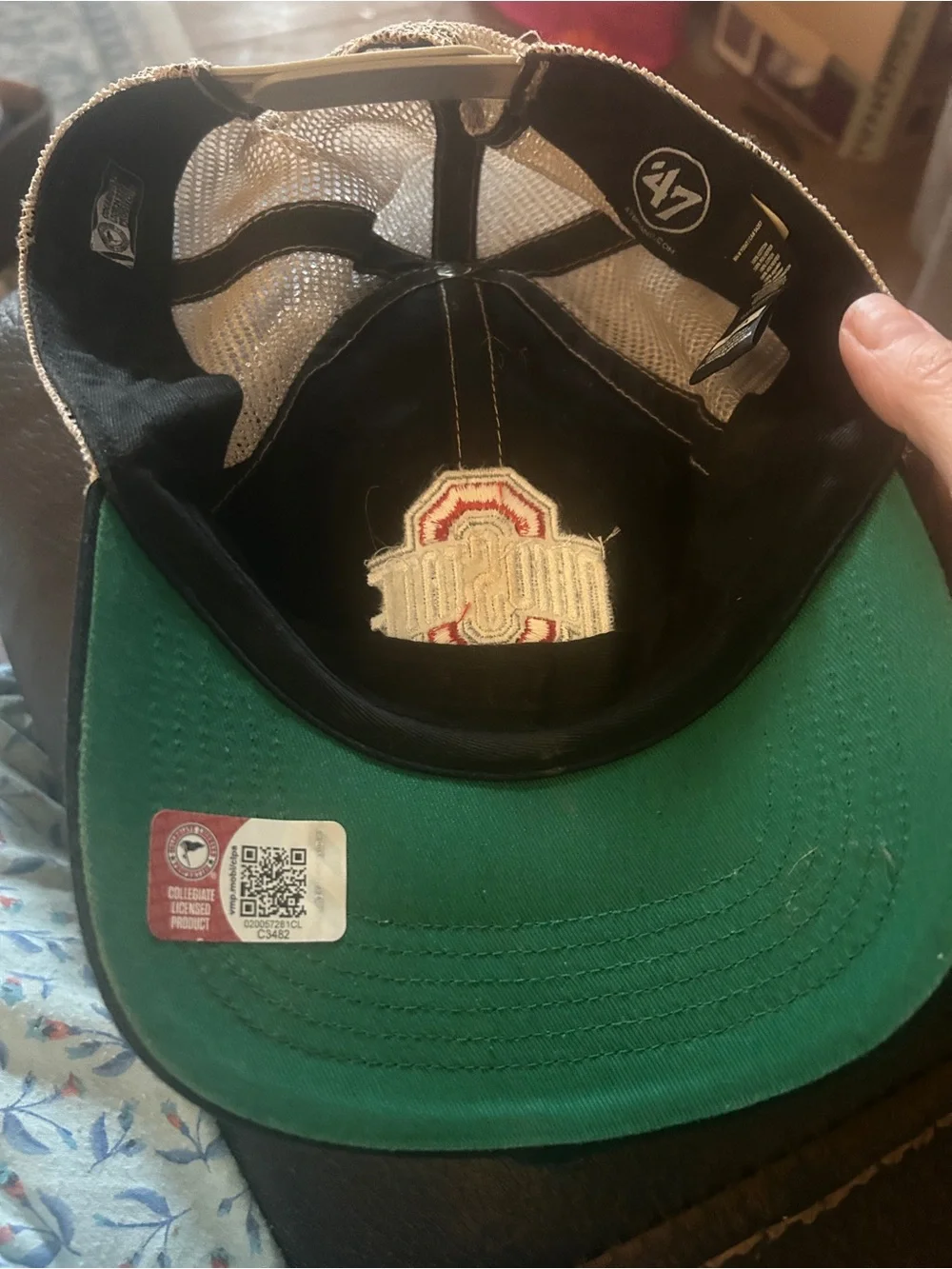 Ohio State truckers hat